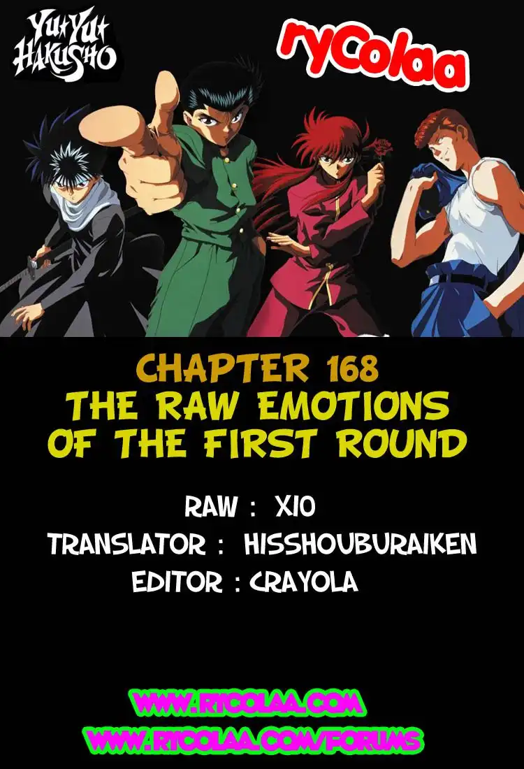 Yu Yu Hakusho Chapter 168 1